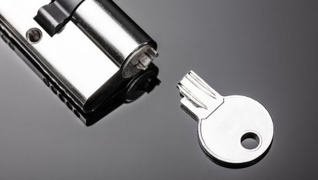 Schließzylinder Schlüssel abgeprochen